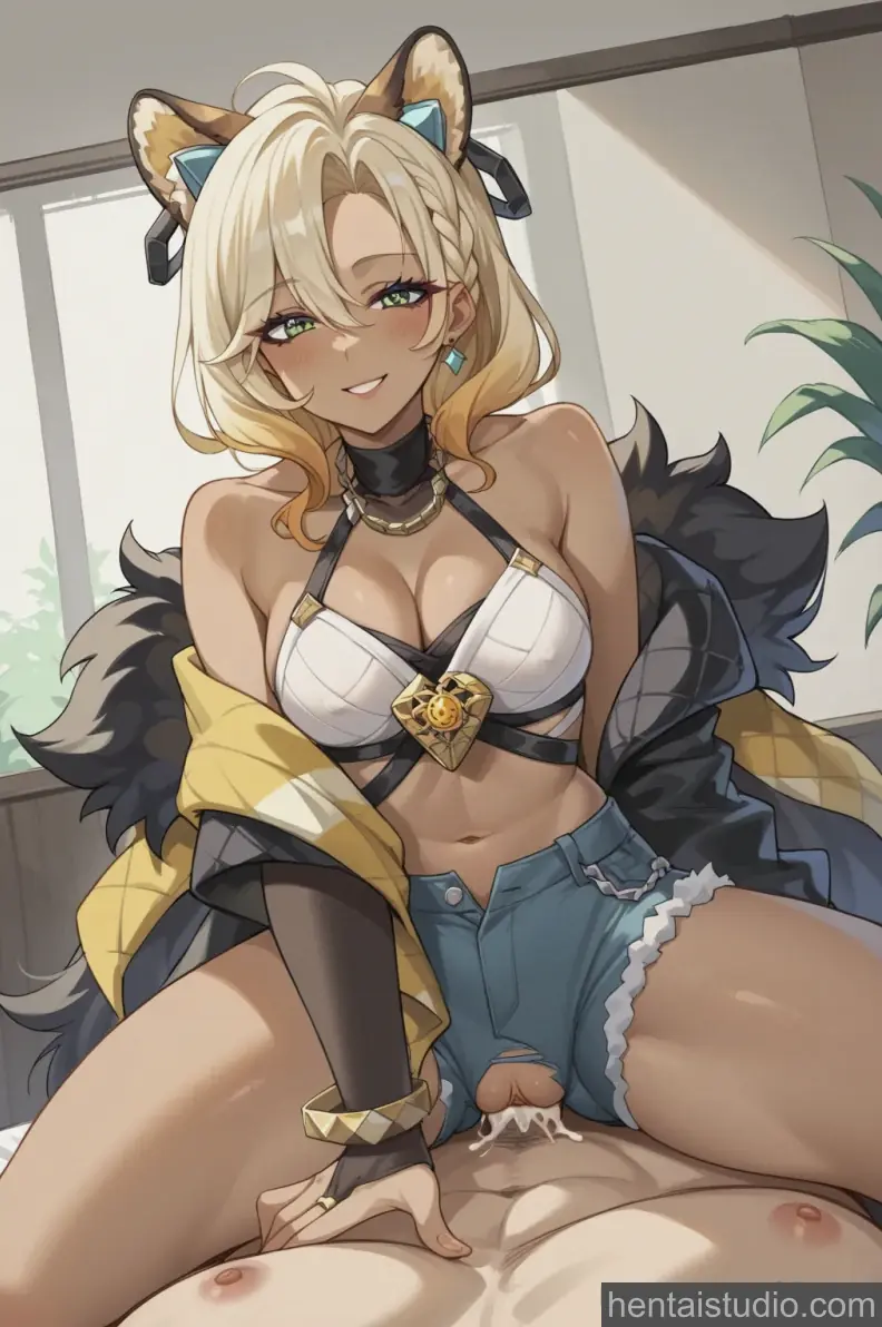 Xilonen from Genshin Impact hentai art 4 of 31