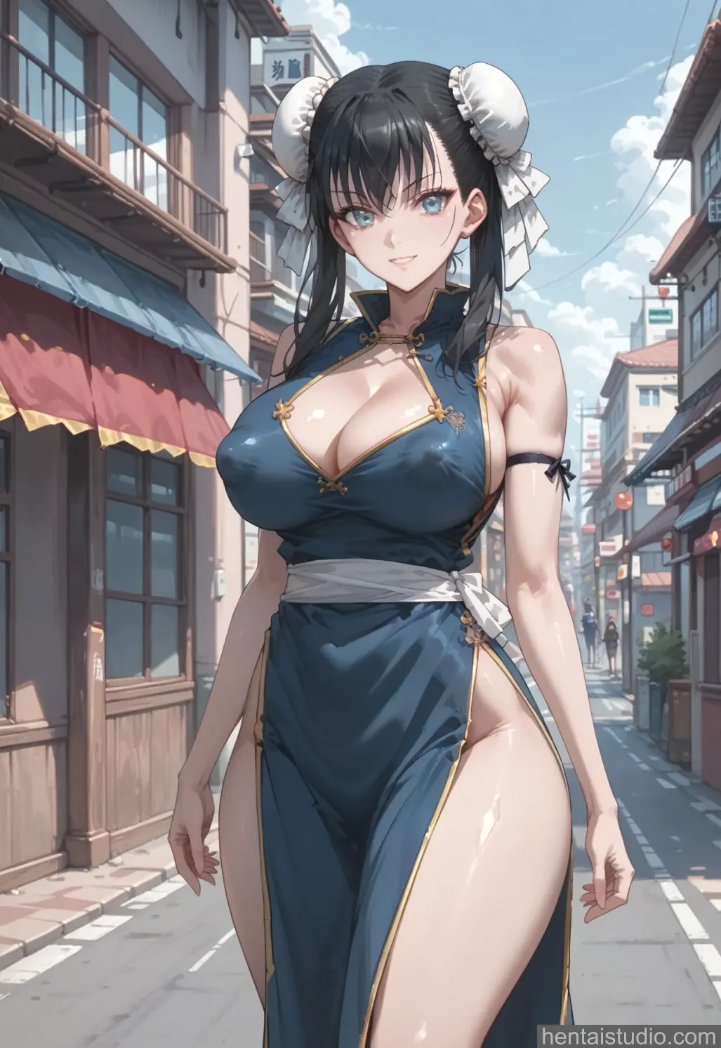 Xuelan from High School Dxd hentai art 3 of 11