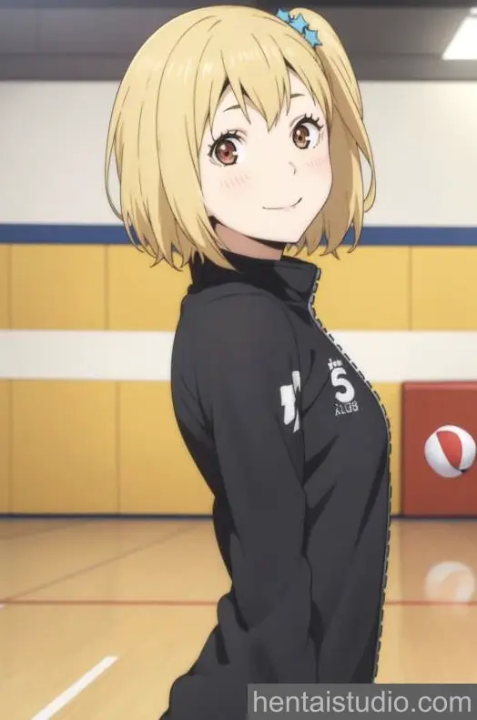 Yachi Hitoka from Haikyuu hentai art 1 of 11