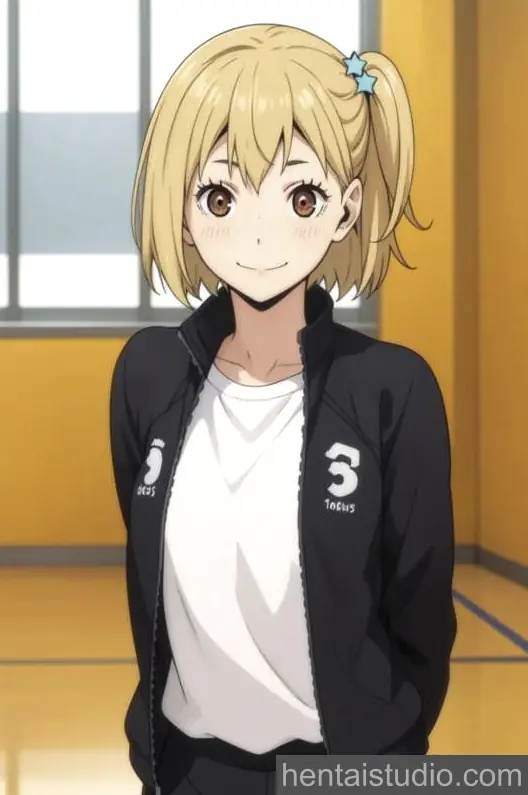 Yachi Hitoka from Haikyuu hentai art 2 of 11