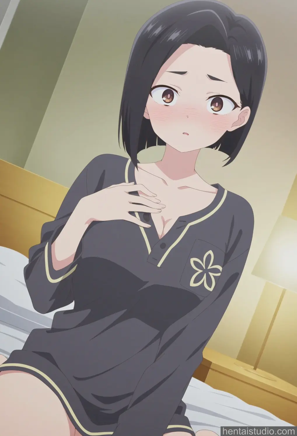 Yamada Sanae from The Dangers In My Heart hentai art 19 of 139
