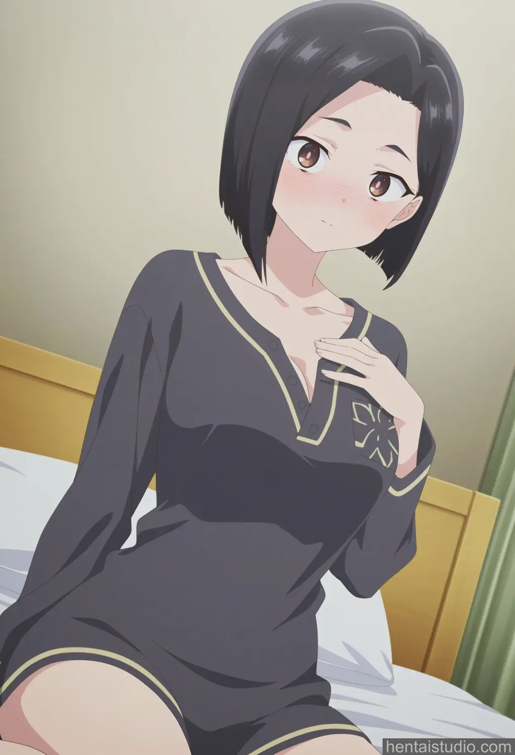 Yamada Sanae from The Dangers In My Heart hentai art 34 of 139