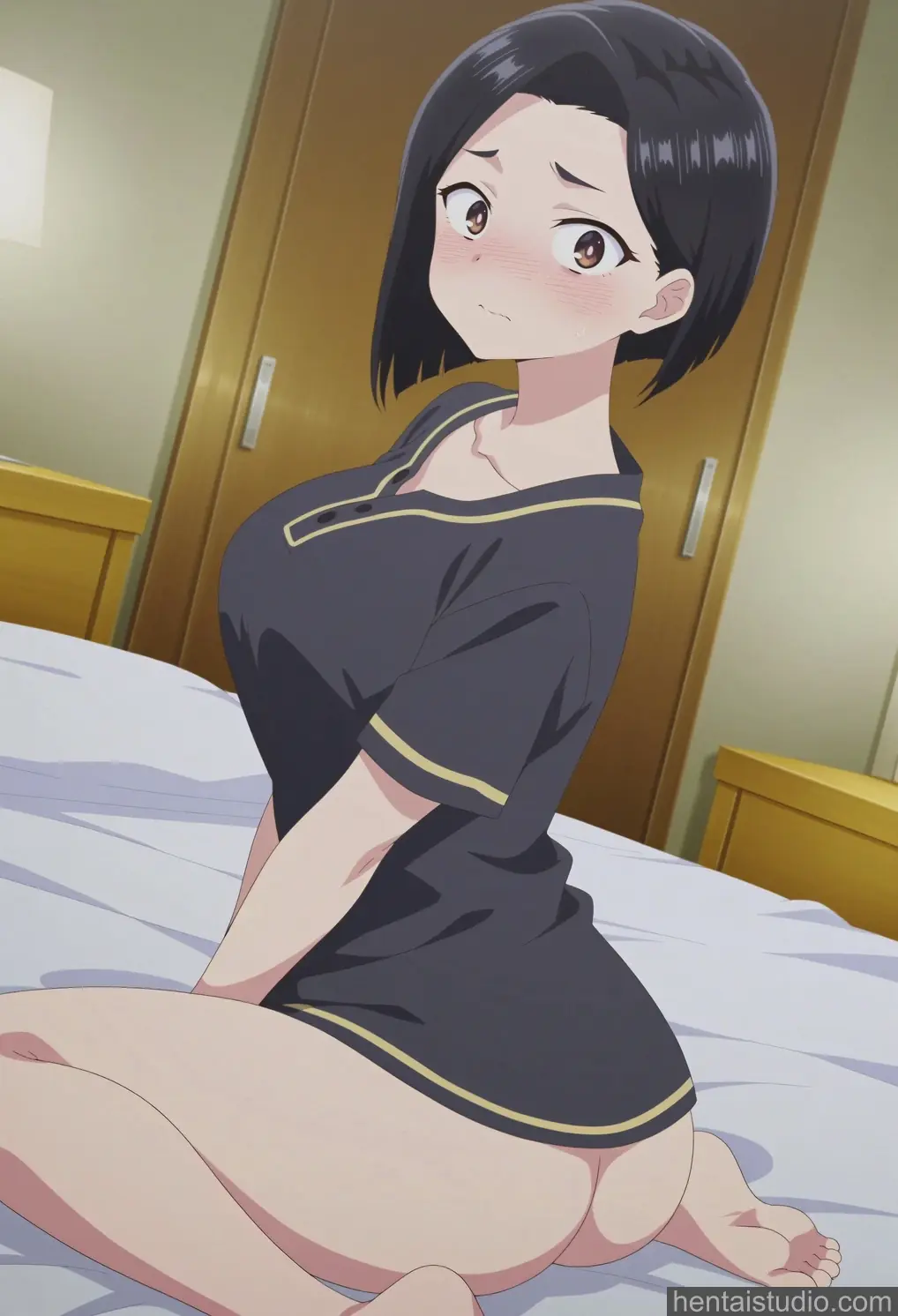 Yamada Sanae from The Dangers In My Heart hentai art 4 of 139