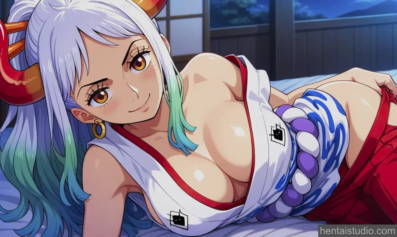 Yamato from One Piece hentai art 1 of 31