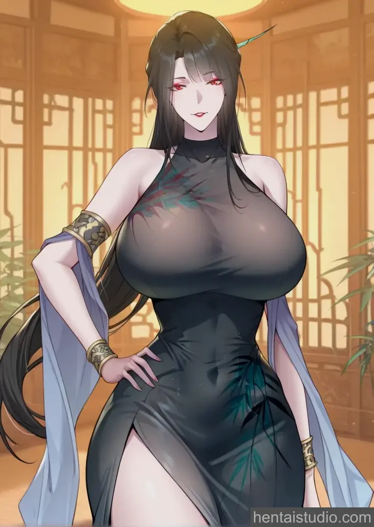 Yan Ruyu from I'm An Evil God hentai art 1 of 40