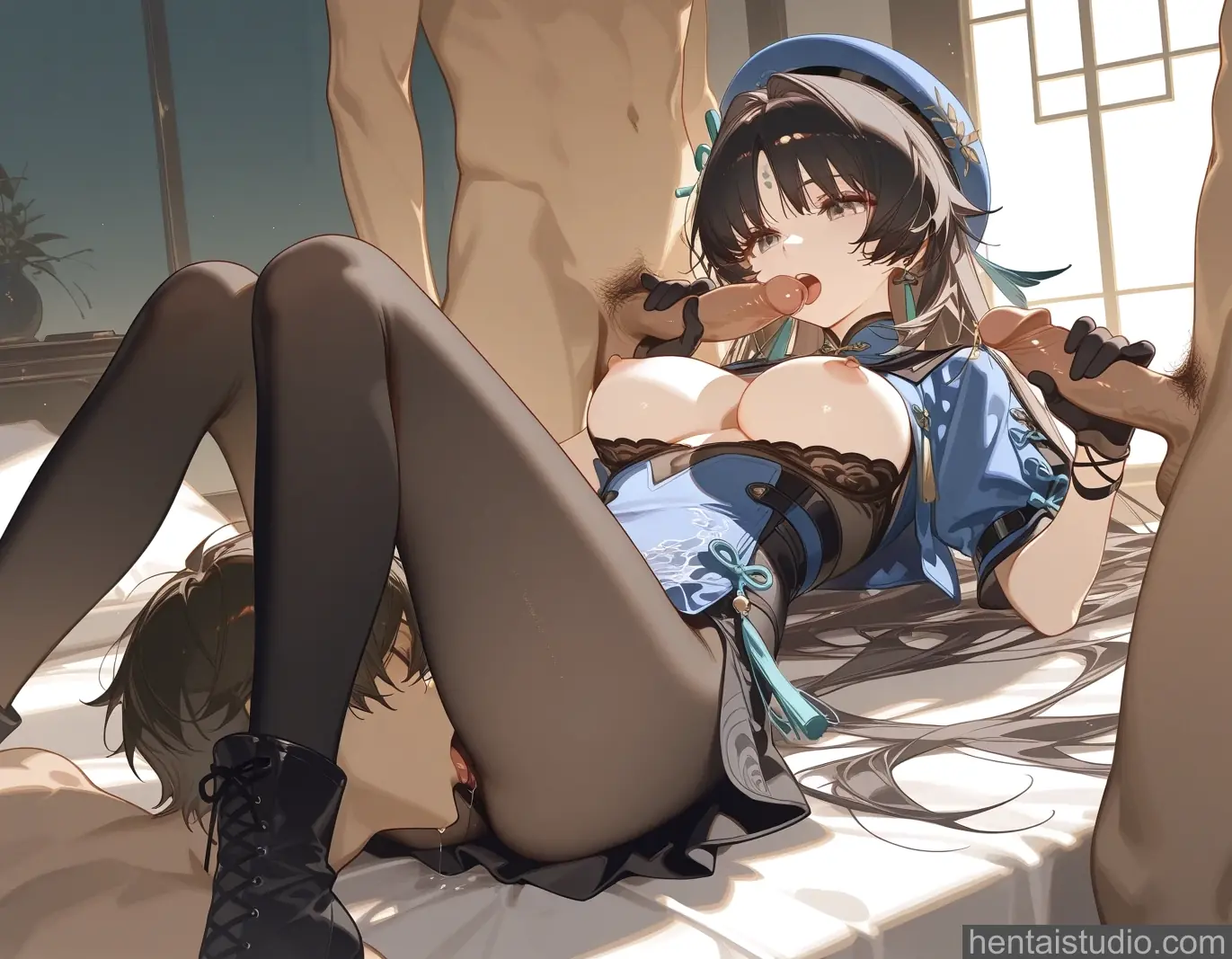 Yangyang from Wuthering Waves hentai art 11 of 85