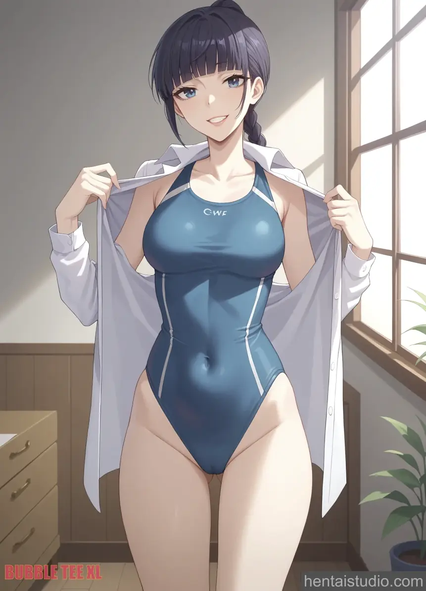 Yayoi Kunizuka from Psycho Pass hentai art 12 of 33