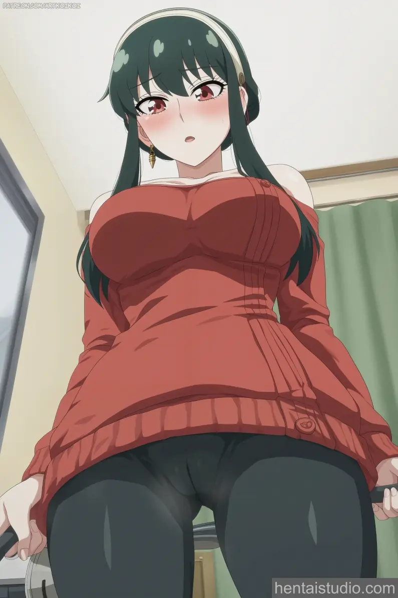 Yor Forger from Spy X Family hentai art 25 of 30