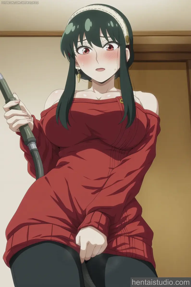 Yor Forger from Spy X Family hentai art 26 of 30