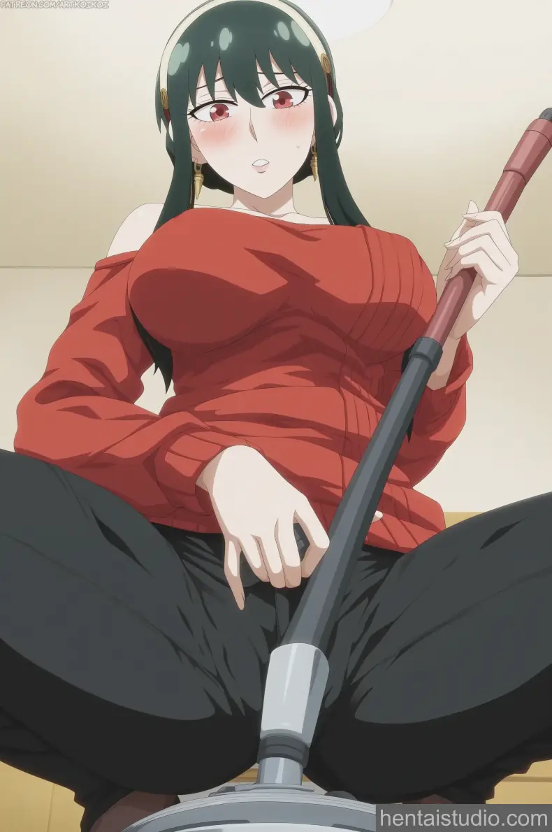 Yor Forger from Spy X Family hentai art 28 of 30