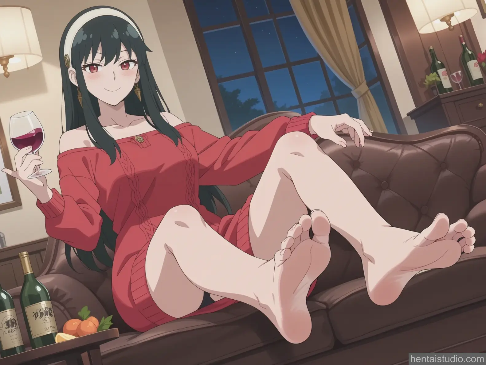 Yor Forger from Spy X Family hentai art 2 of 182