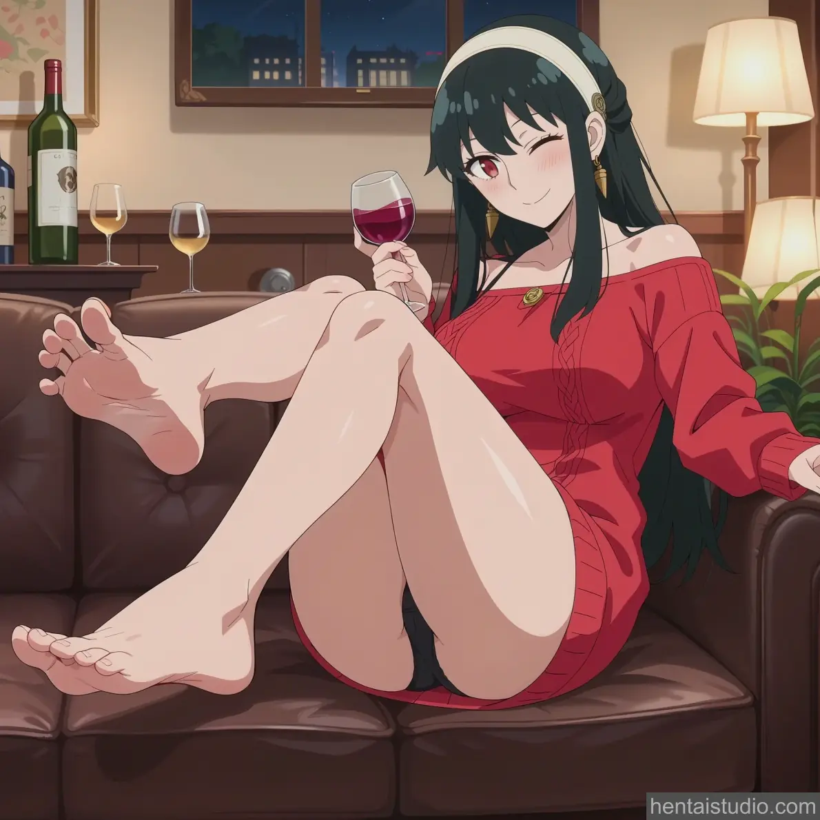Yor Forger from Spy X Family hentai art 3 of 182