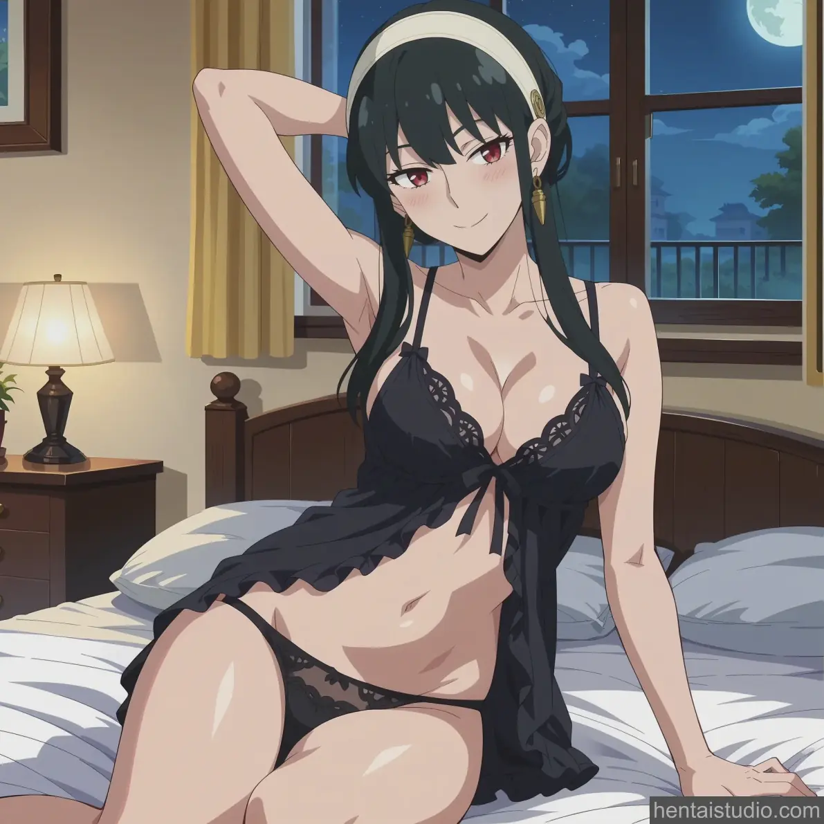 Yor Forger from Spy X Family hentai art 33 of 182