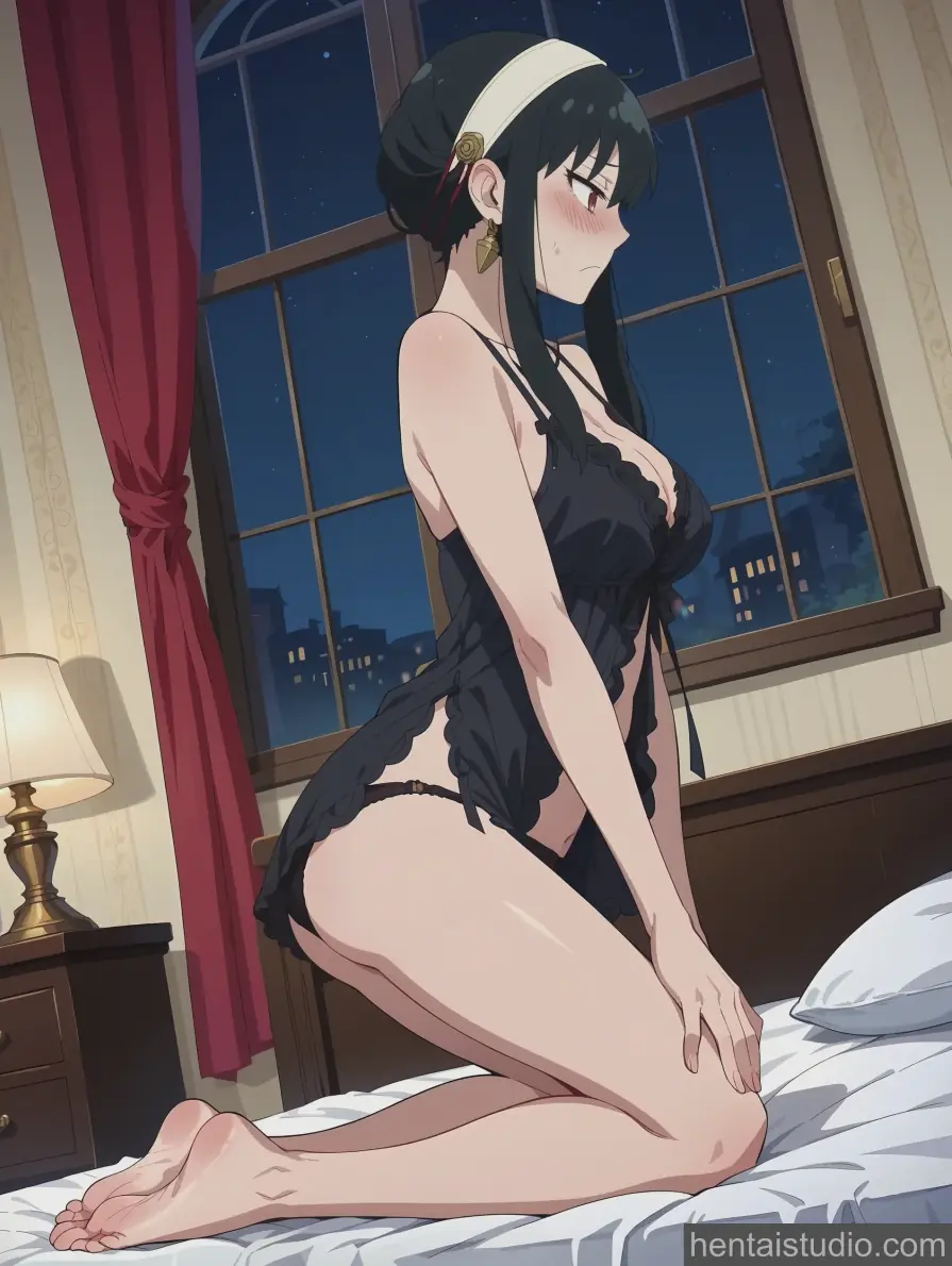 Yor Forger from Spy X Family hentai art 35 of 182