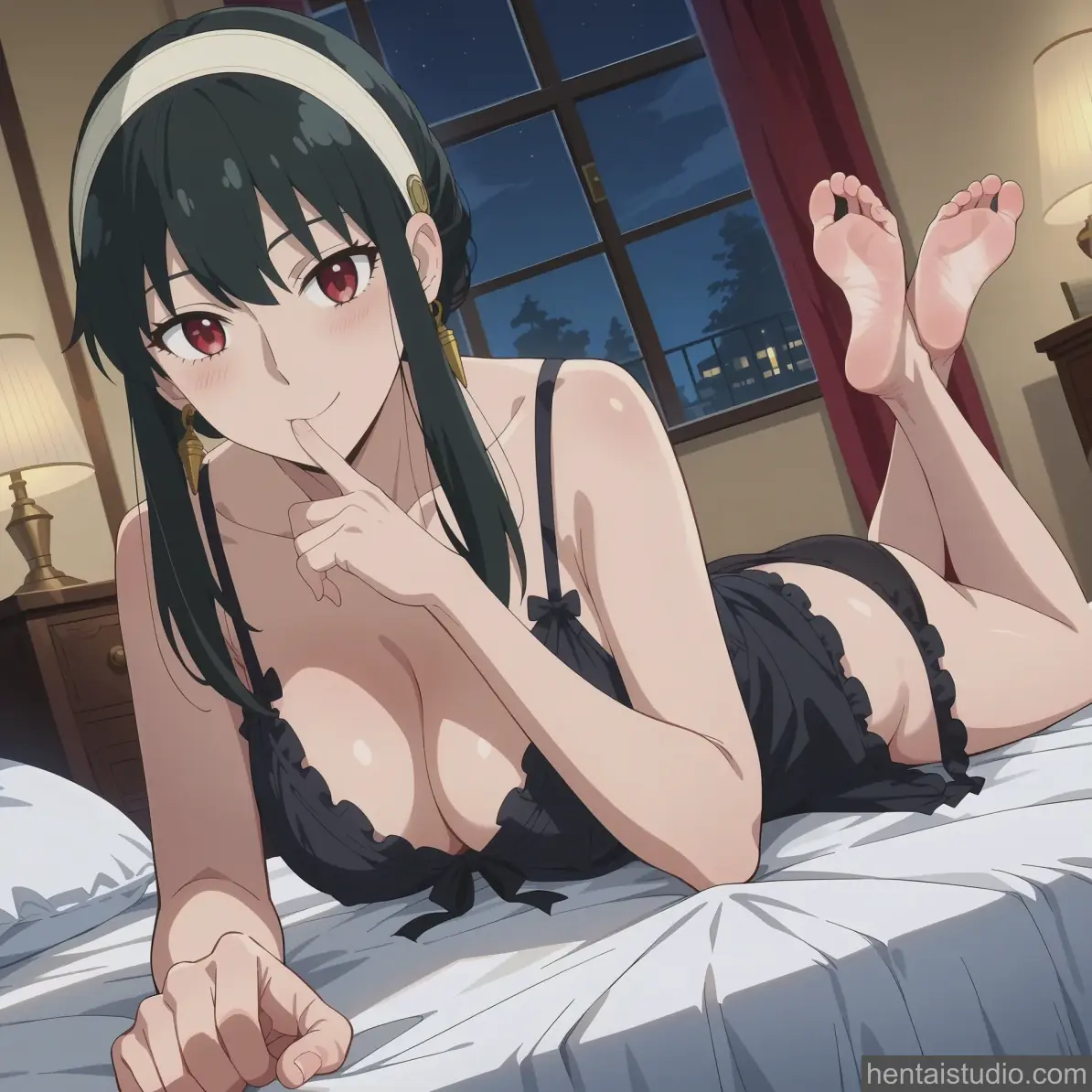 Yor Forger from Spy X Family hentai art 40 of 182