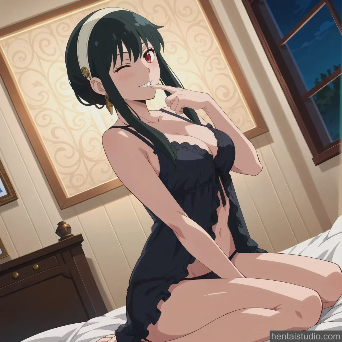 Yor Forger from Spy X Family hentai art 47 of 182