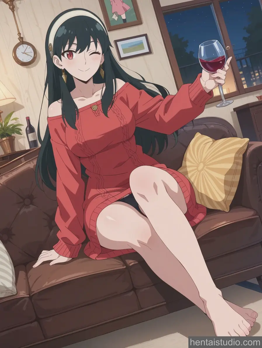 Yor Forger from Spy X Family hentai art 5 of 182