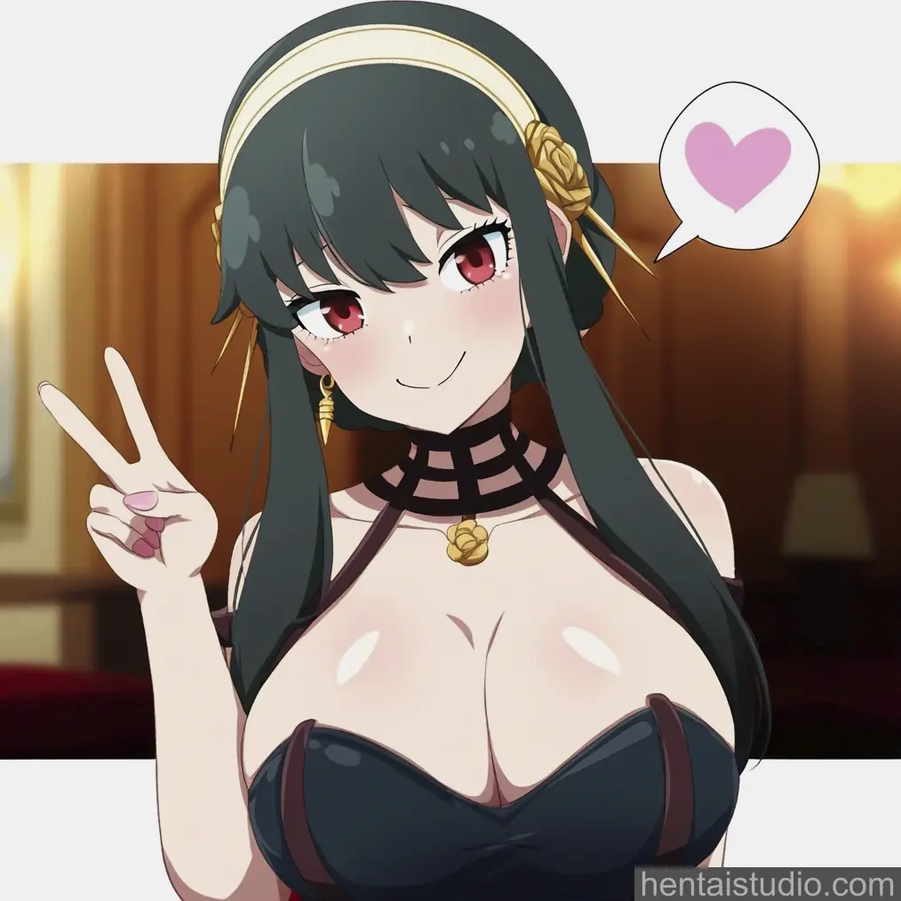 Yor Forger from Spy X Family hentai art 76 of 100