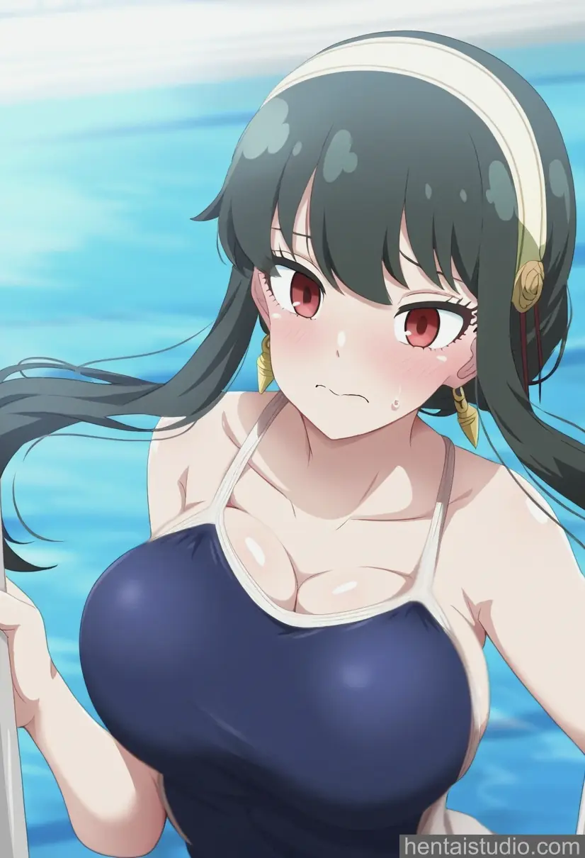 Yor Forger from Spy X Family hentai art 84 of 100