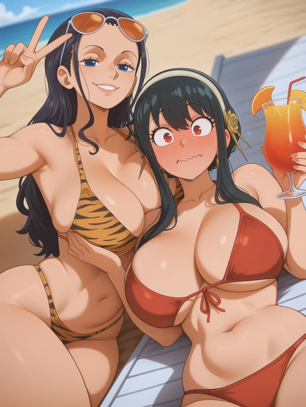 Yor Forger - Spy x Family x Nico Robin - One Piece - Hentai Gallery - 22 Images — image 5 of 22