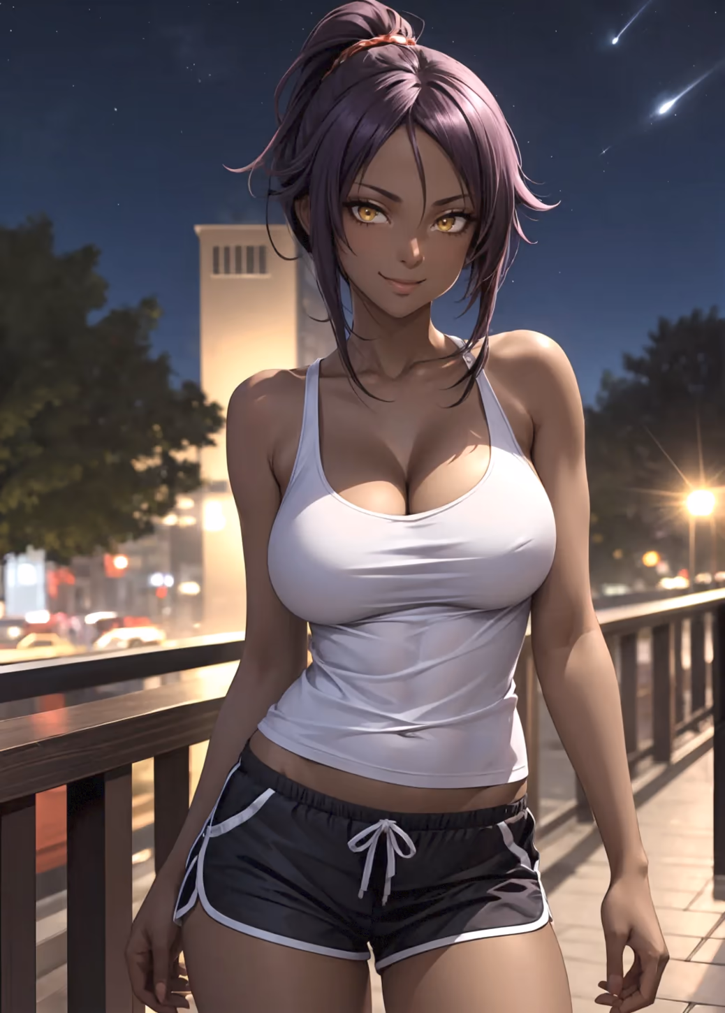 Yoruichi Shihoin - Bleach - Hentai Gallery 17 - 24 Images — image 4 of 24