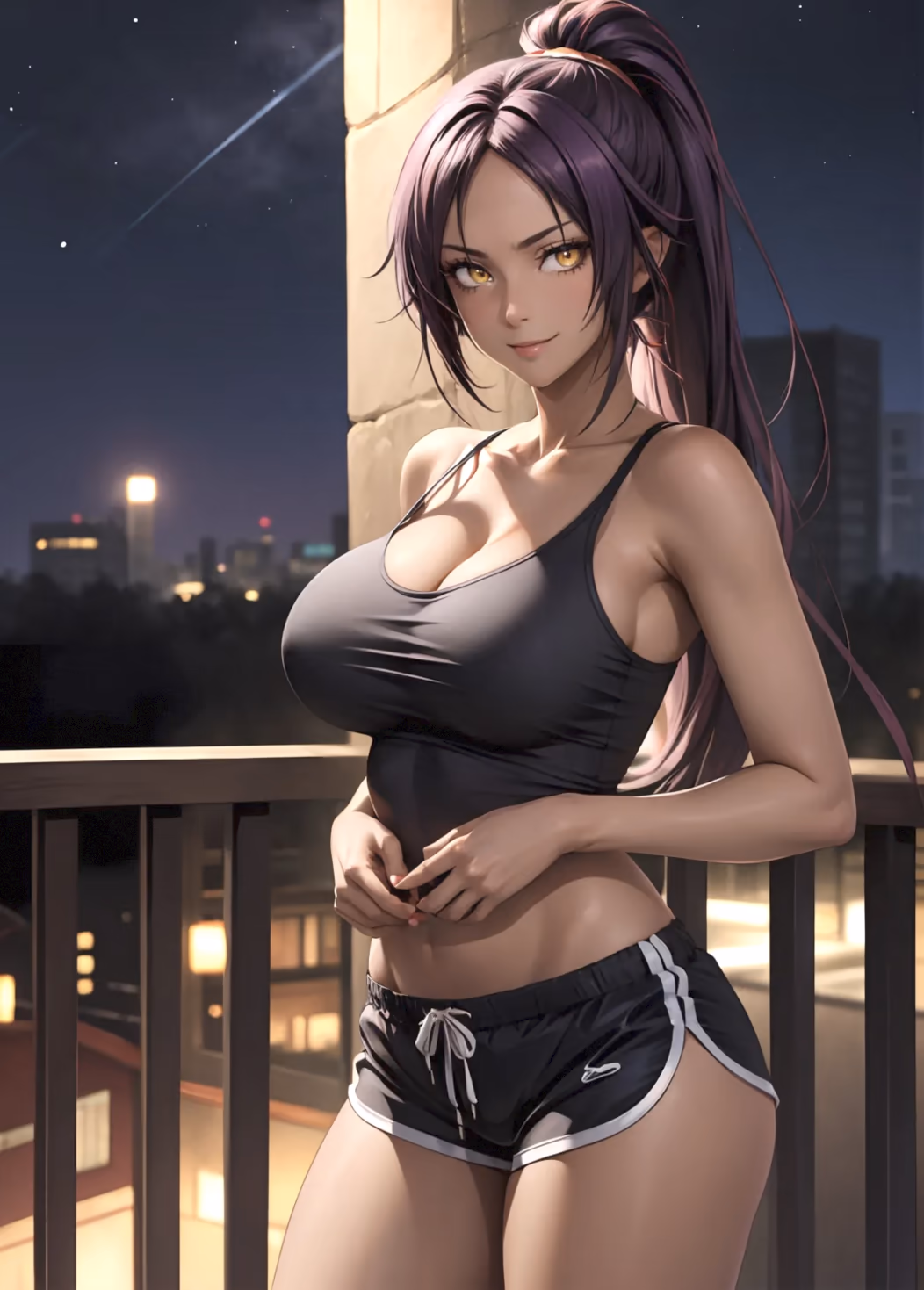 Yoruichi Shihoin - Bleach - Hentai Gallery 17 - 24 Images — image 9 of 24