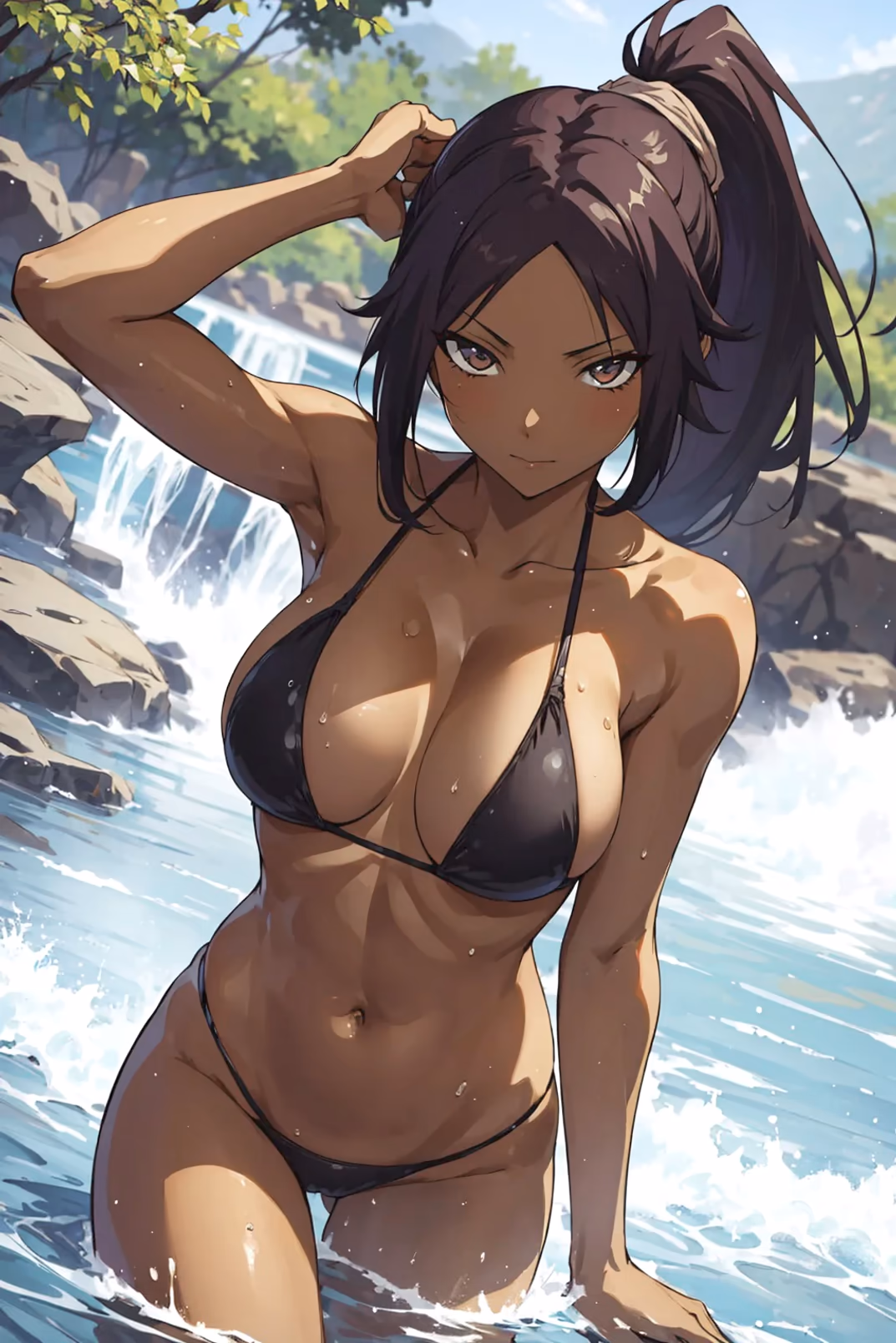 Yoruichi Shihoin - Bleach - Hentai Gallery 20 - 28 Images — image 3 of 28