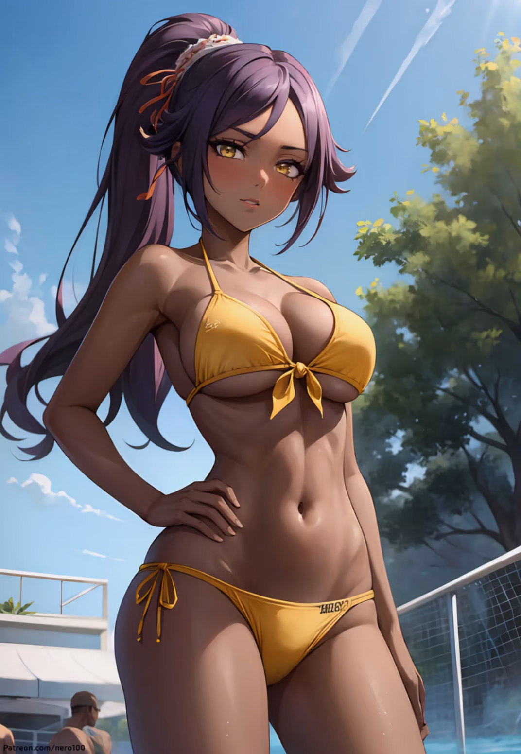 Yoruichi Shihoin - Bleach - Hentai Gallery 26 - 22 Images — image 1 of 22