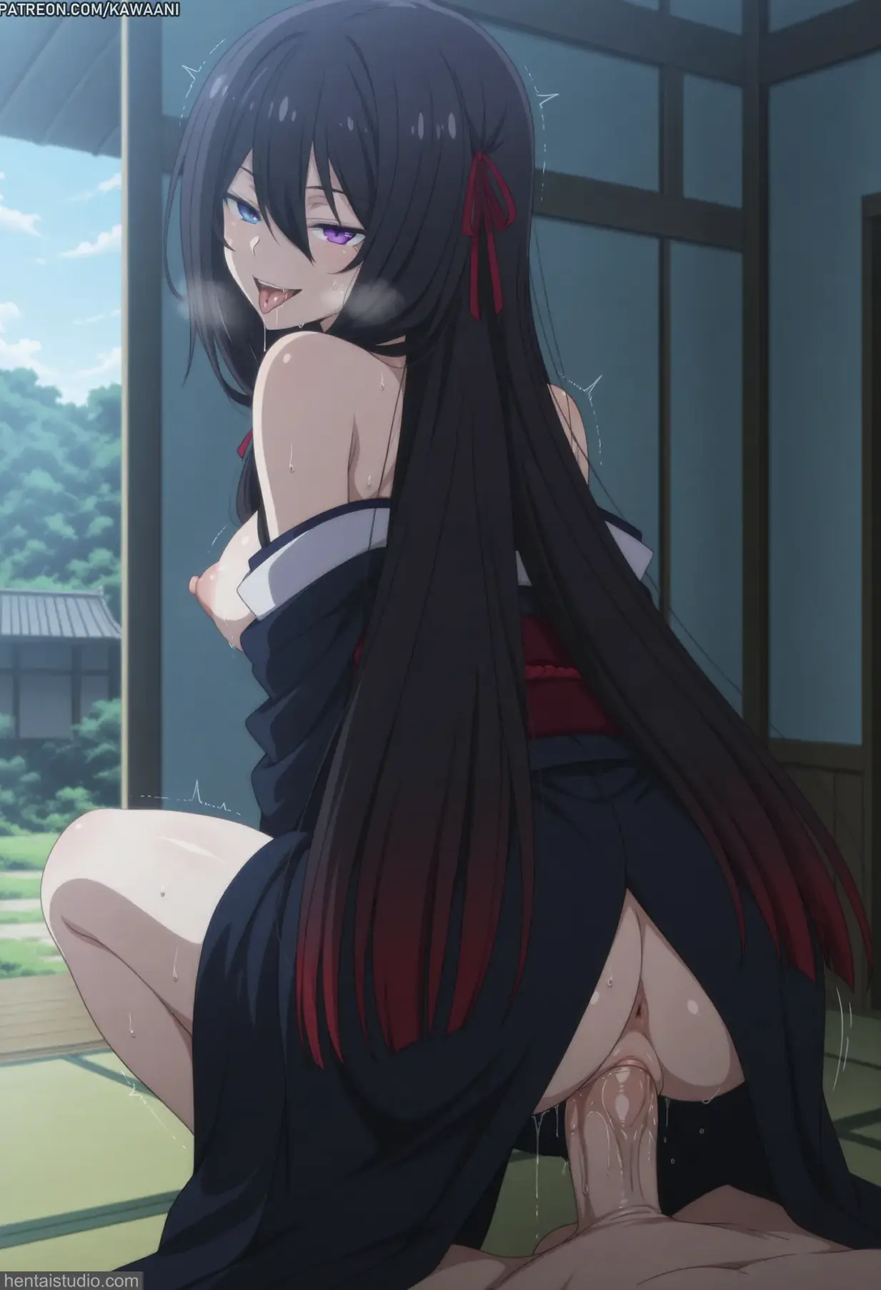 Yoruka Kirihime from Undefeated Bahamut Chronicle hentai art 59 of 113