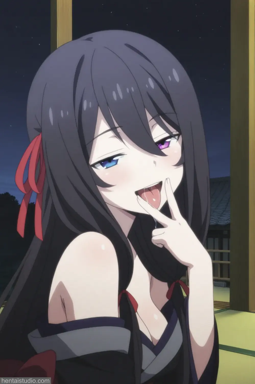 Yoruka Kirihime from Undefeated Bahamut Chronicle hentai art 14 of 369