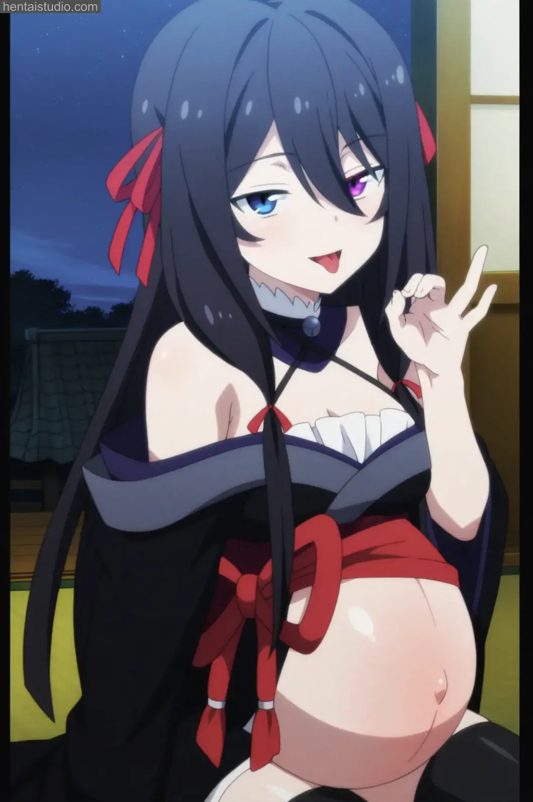 Yoruka Kirihime from Undefeated Bahamut Chronicle hentai art 255 of 369