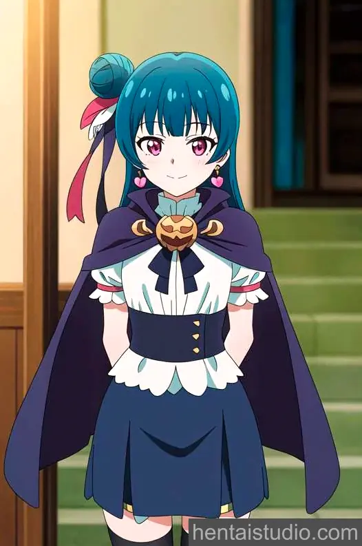 Yoshiko Tsushima from Yohane The Parhelion hentai art 4 of 16