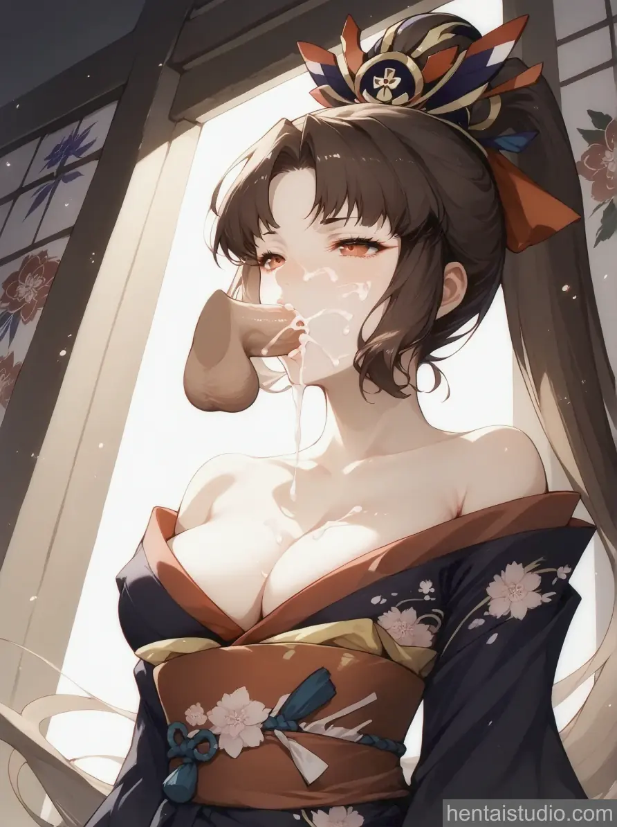Yotohime from Onmyoji hentai art 23 of 60