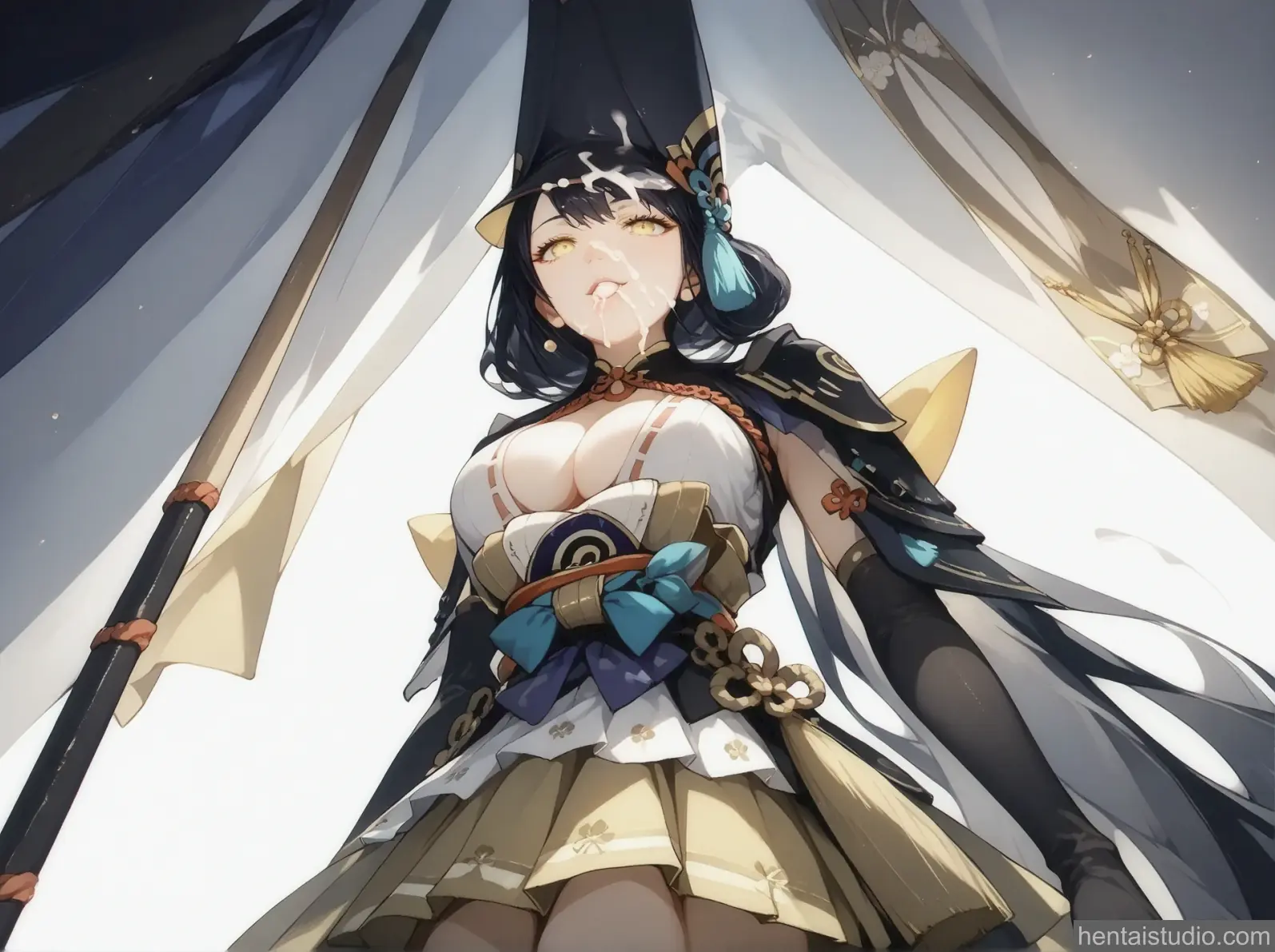Yotohime from Onmyoji hentai art 8 of 60