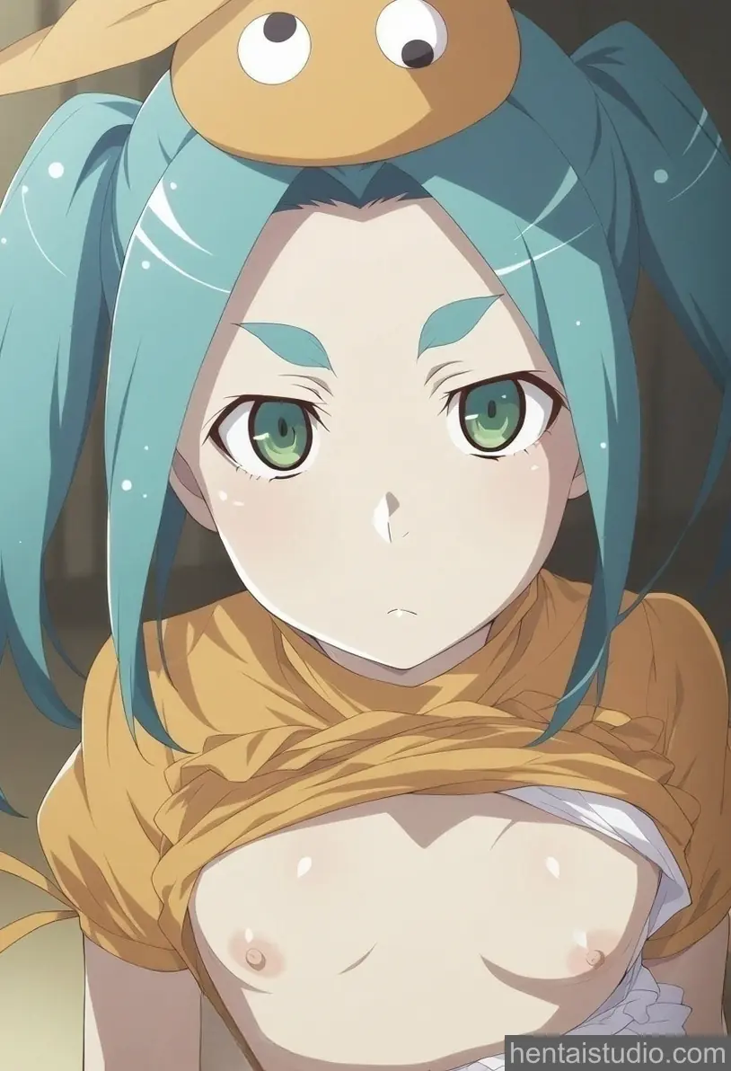 Yotsugi Ononoki from Nisemonogatari hentai art 1 of 9
