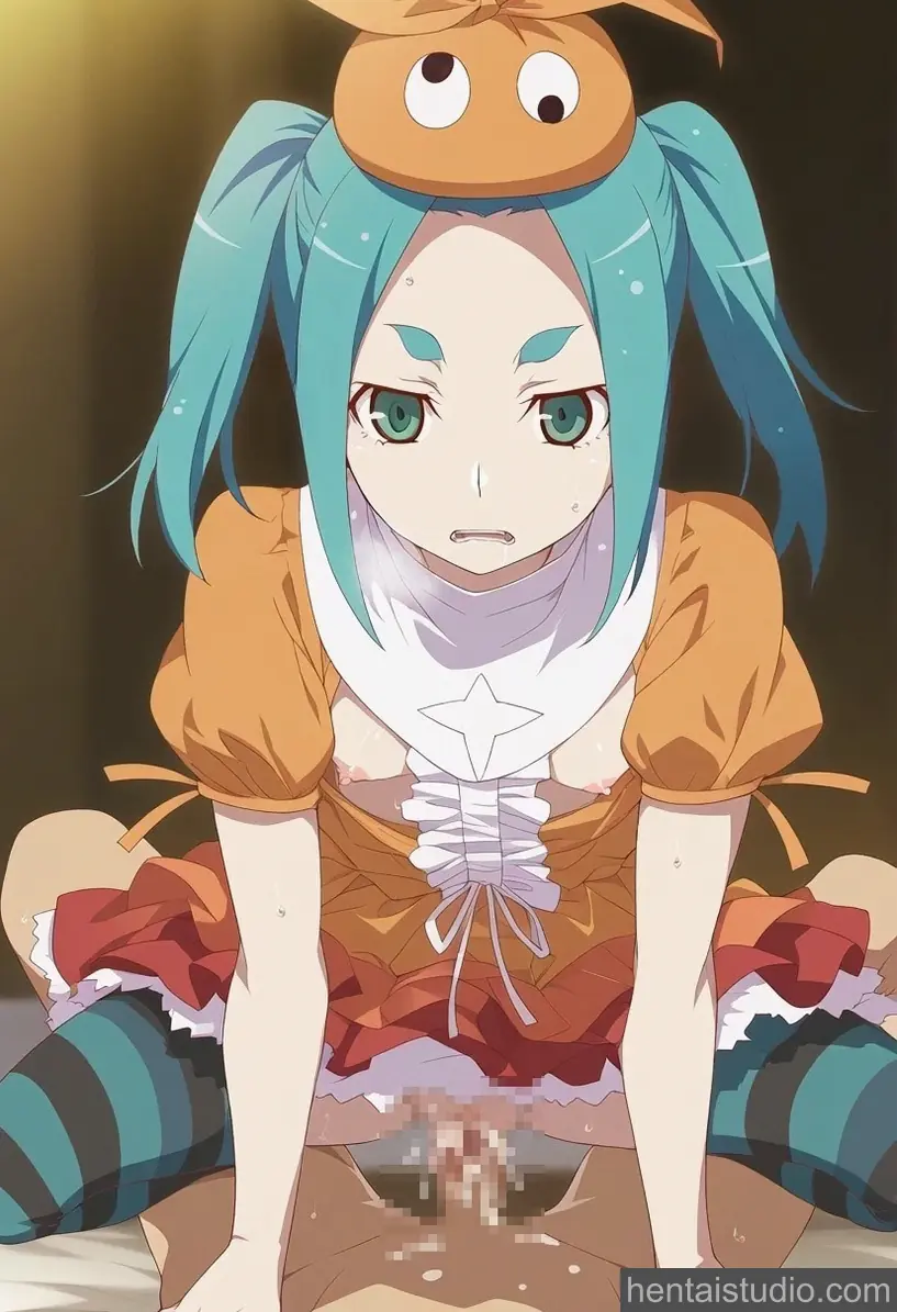Yotsugi Ononoki from Nisemonogatari hentai art 5 of 9