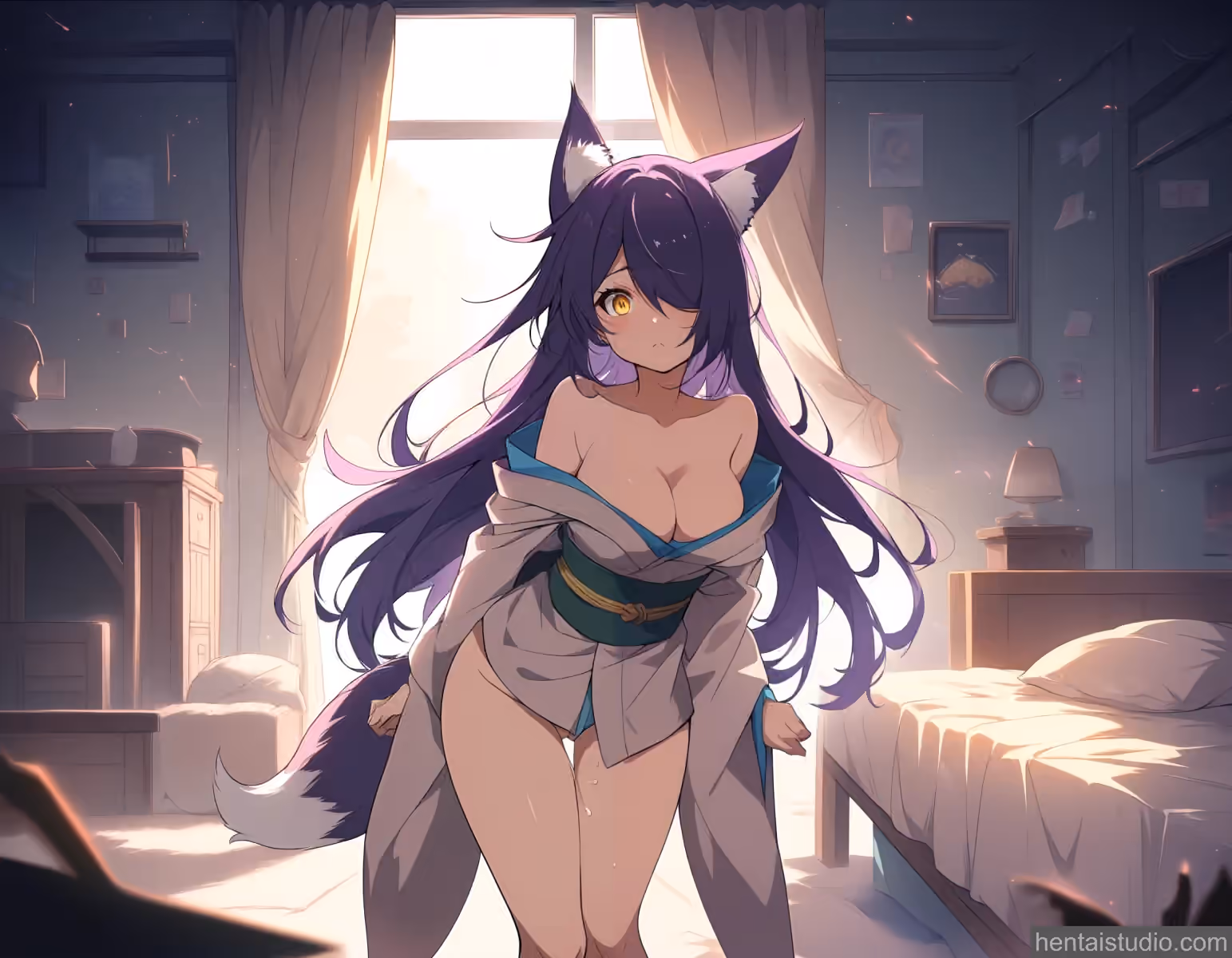 Yozora - The Helpful Fox Senko-san (Sewayaki Kitsune no Senko-san) - Hentai Gallery - 15 Images — image 9 of 15
