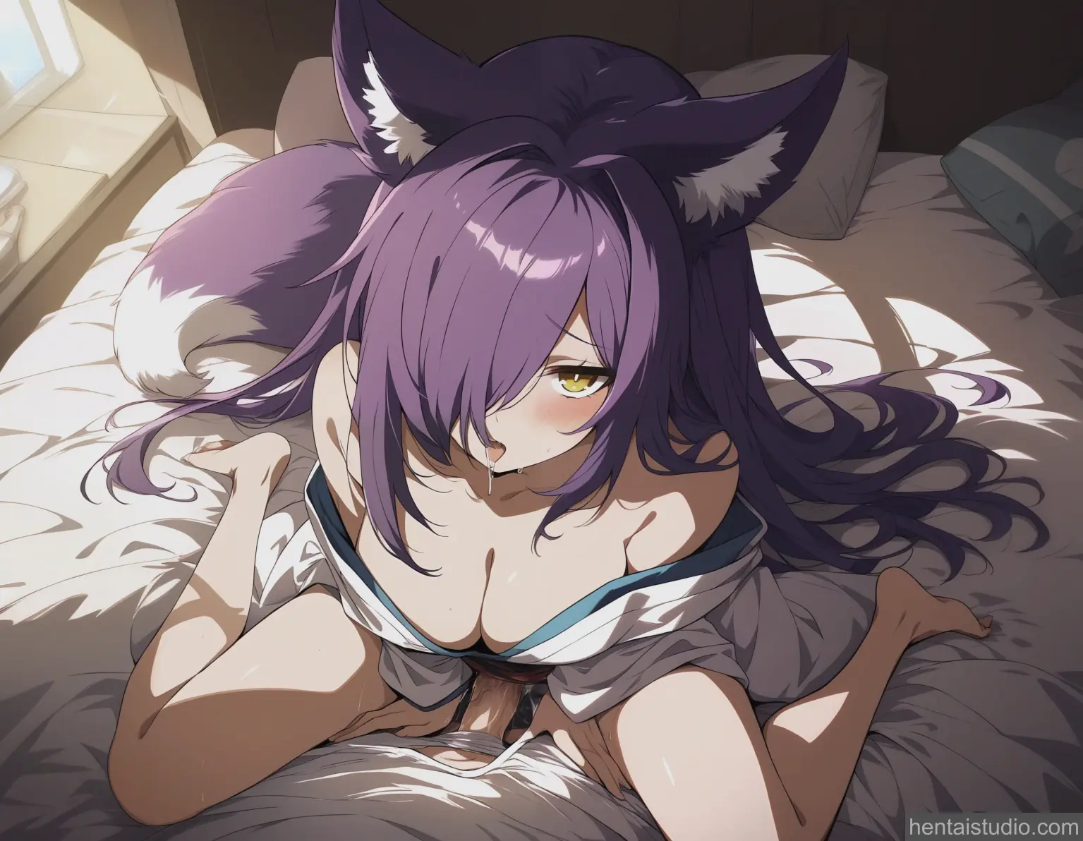 Yozora from The Helpful Fox Senko San hentai art 11 of 15