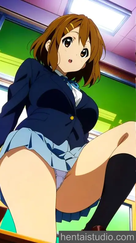 Yui Hirasawa from K On hentai art 2 of 11