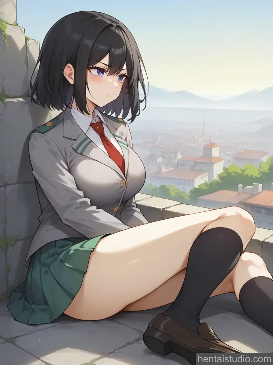 Yui Kodai from My Hero Academia hentai art 10 of 175