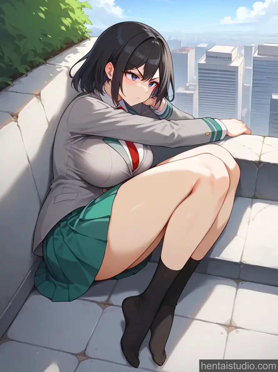Yui Kodai from My Hero Academia hentai art 11 of 175