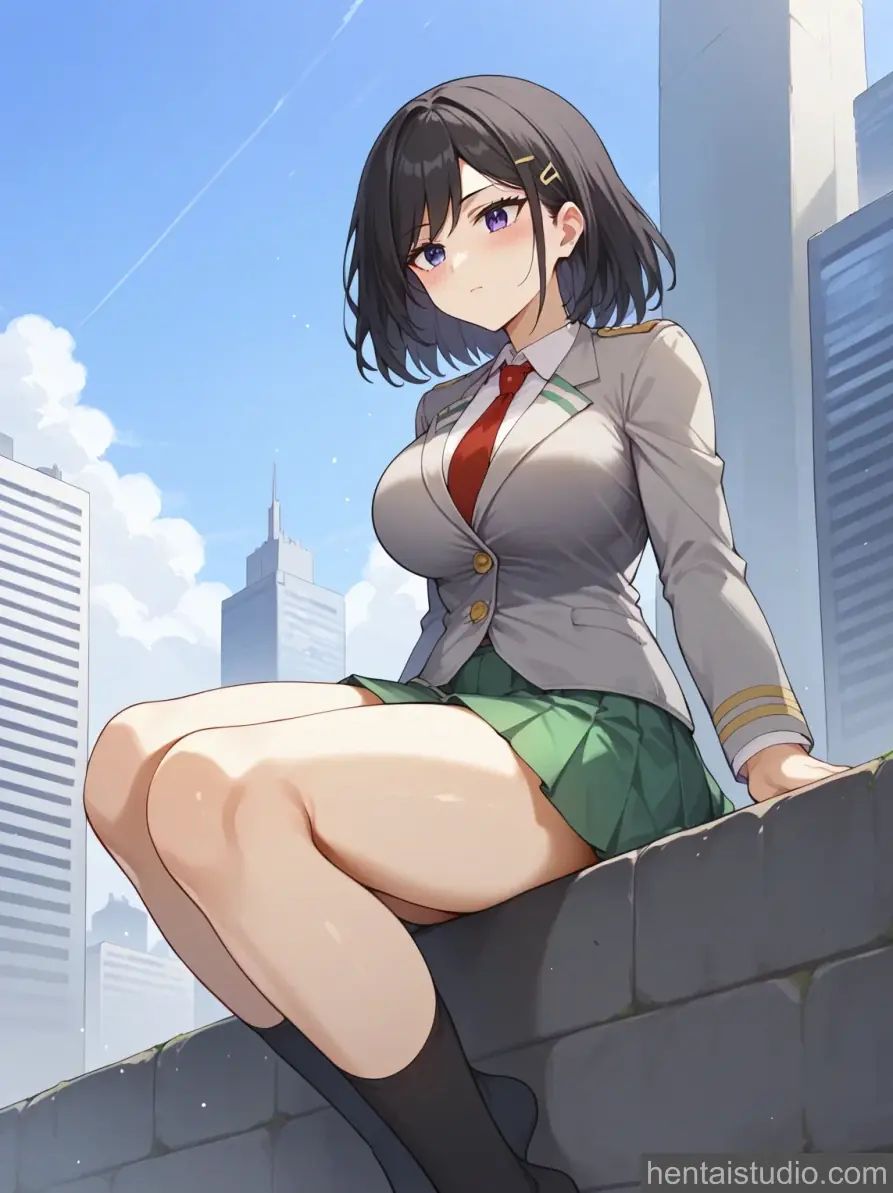 Yui Kodai from My Hero Academia hentai art 13 of 175