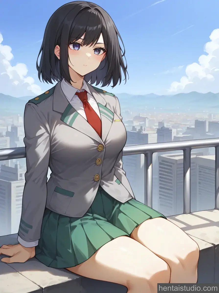 Yui Kodai from My Hero Academia hentai art 3 of 175