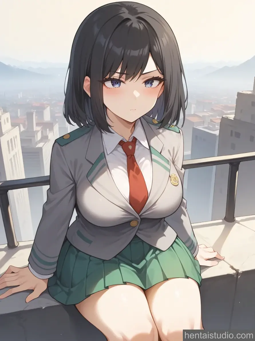 Yui Kodai from My Hero Academia hentai art 5 of 175