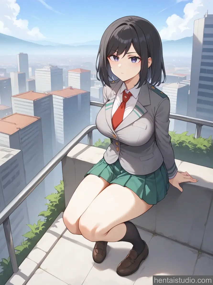 Yui Kodai from My Hero Academia hentai art 7 of 175