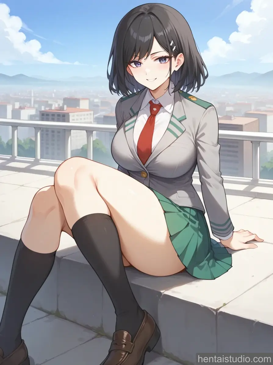 Yui Kodai from My Hero Academia hentai art 8 of 175