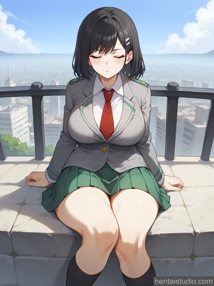Yui Kodai from My Hero Academia hentai art 9 of 175