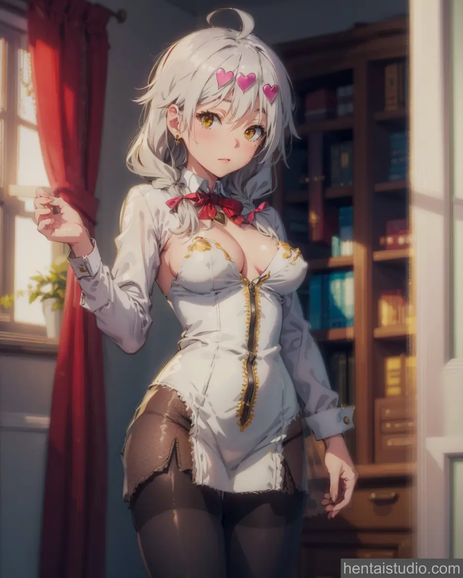Yui Kurata from Trinity Seven hentai art 1 of 14