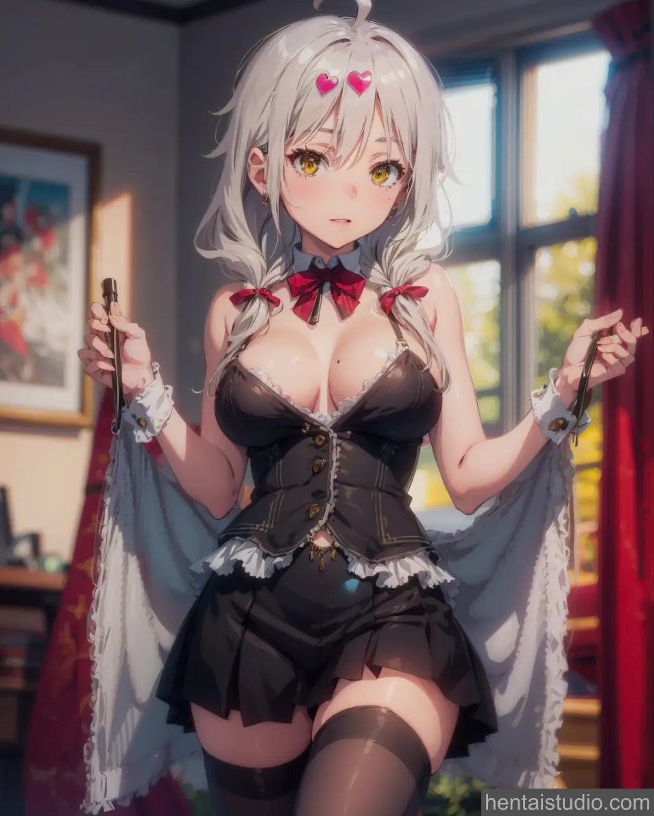 Yui Kurata from Trinity Seven hentai art 2 of 14
