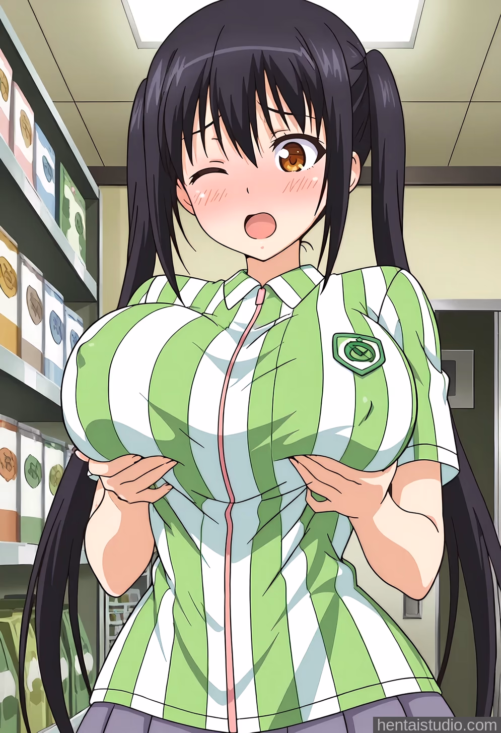 Yui Nakaizumi from Jk To Ero Konbini Tenchou — image 2 of 20